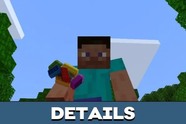 Details from Lego Mod for Minecraft PE