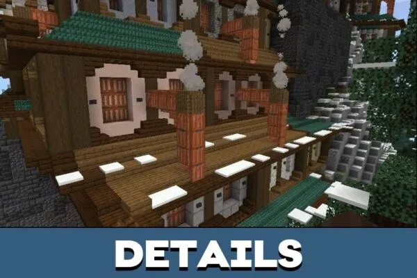 Details from Steampunk City Map for Minecraft PE