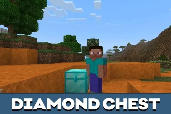 Diamond Item Item from Iron Chests Mod for Minecraft PE