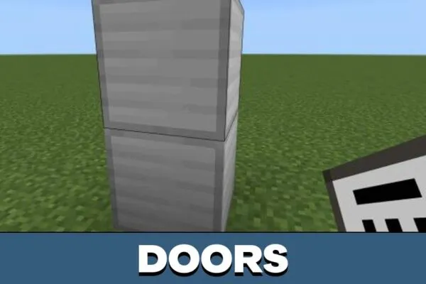 Doors from Security Craft Mod for Minecraft PE