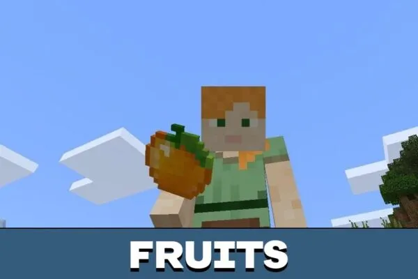 Fruits from Plant Mod for Minecraft PE