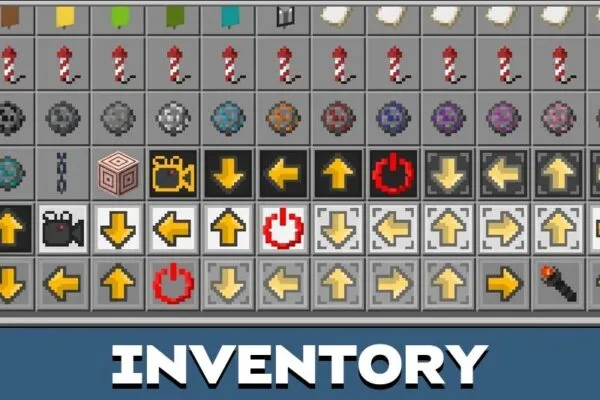 Inventory from Drone Mod for Minecraft PE