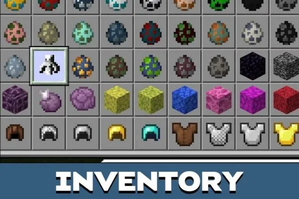 Inventory from Multicraft Mod for Minecraft PE