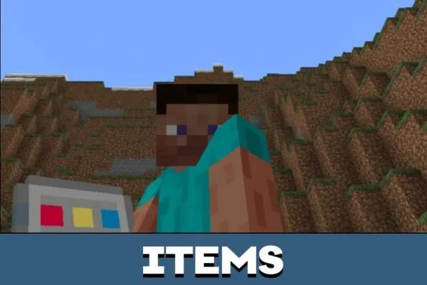 Items from Music Resource Pack for Minecraft PE