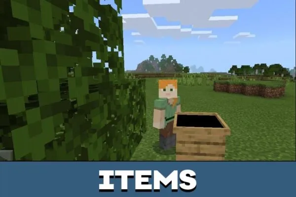 Items from Tree Chopper Mod for Minecraft PE