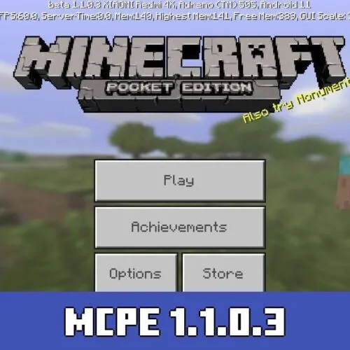 Minecraft PE 1.1.0.3