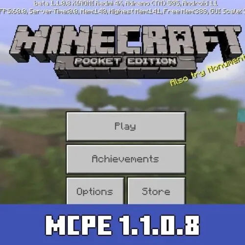 Minecraft PE 1.1.0.8