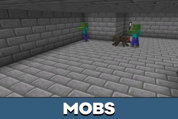 Mobs from Abandoned City Map for Minecraft PE