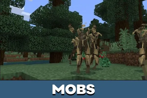 Mobs from Halo Mod for Minecraft PE