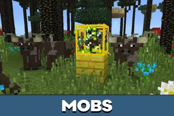 Mobs from Twilight Forest Mod for Minecraft PE