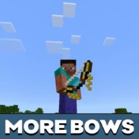 More Bows Mod for Minecraft PE