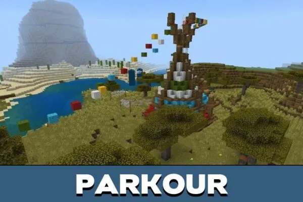 Parkour from Wild West Map for Minecraft PE