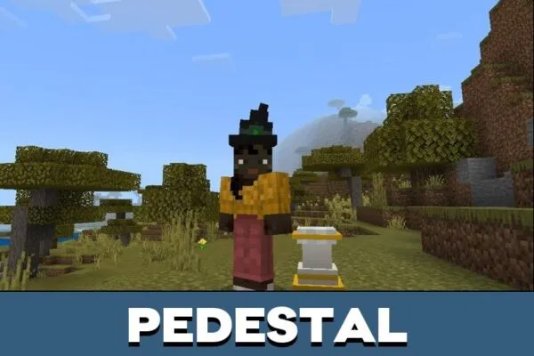 Pedestal from Reliquary Mod for Minecraft PE