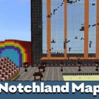 Notchland Map for Minecraft PE