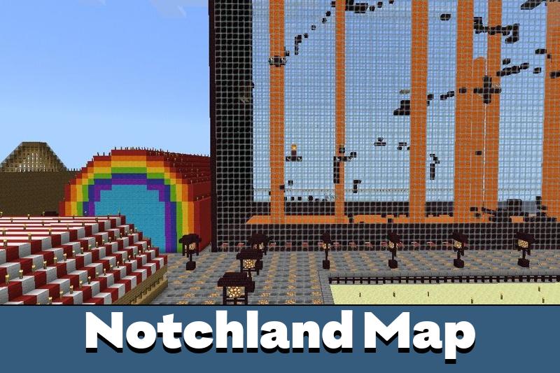 Download Notchland Map for Minecraft PE Notchland Map for MCPE