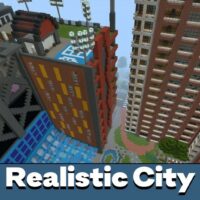 Realistic City Map for Minecraft PE