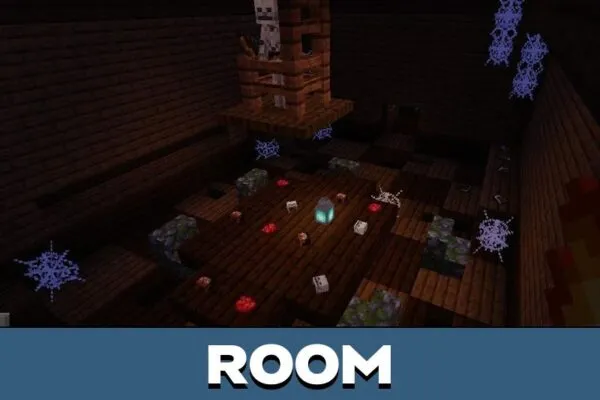 Room from Haunted House Map for Minecraft PE