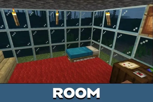 Room from Underwater City Map for Minecraft PE