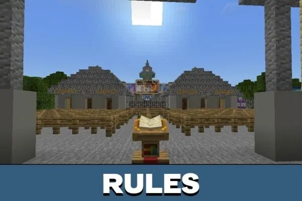 Rules from Party City Map for Minecraft PE