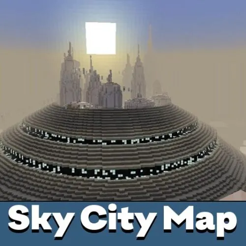 Sky City Map for Minecraft PE