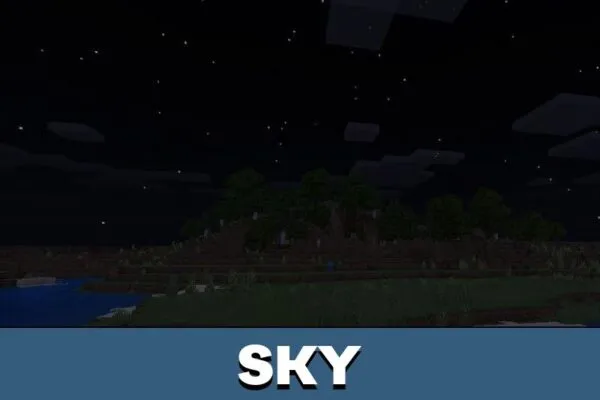 Sky from Fullbright Texture Pack for Minecraft PE