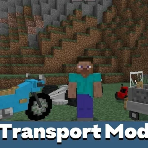 Transport Mod for Minecraft PE