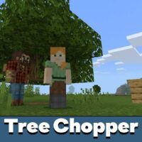Tree Chopper Mod for Minecraft PE
