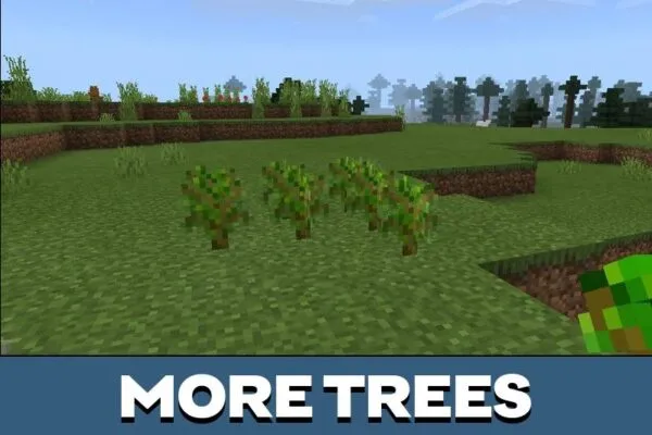 Trees from Plant Mod for Minecraft PE