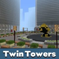 Twin Towers Map for Minecraft PE