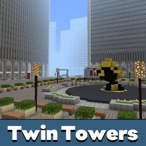 Twin Towers Map for Minecraft PE