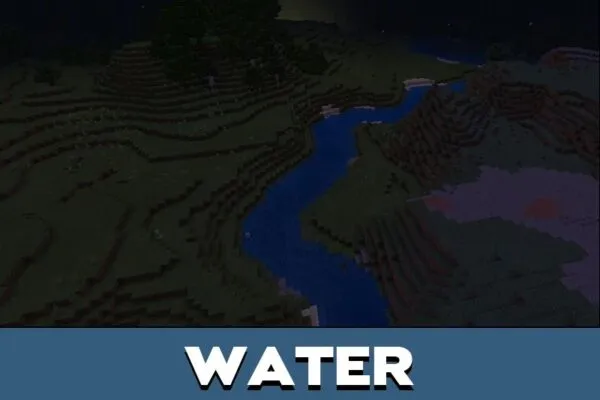 Water from Fullbright Texture Pack for Minecraft PE