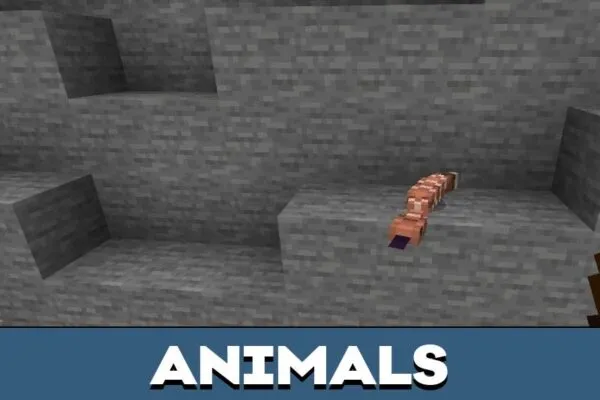 Animals from Wild West Mod for Minecraft PE