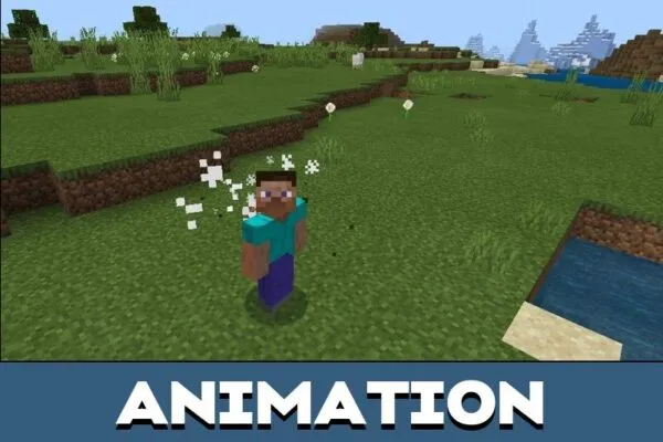 Animation from Fart Mod for Minecraft PE