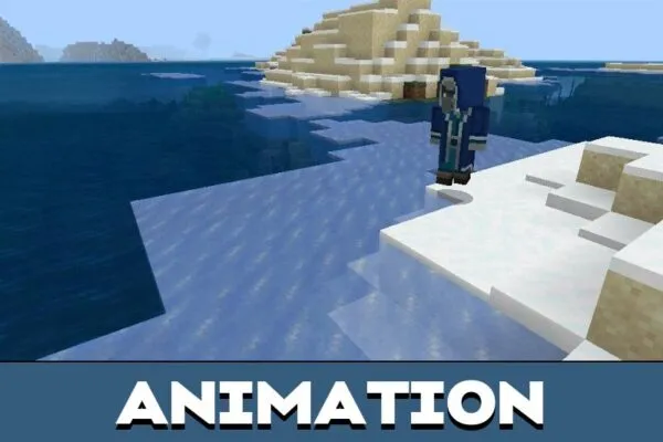 Animation from Iceologer Mod for Minecraft PE