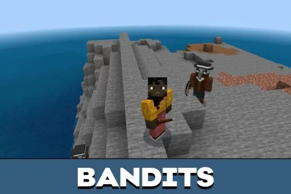 Bandits from Wild West Mod for Minecraft PE