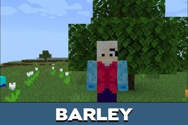 Barley from Brawl Stars Mod for Minecraft PE