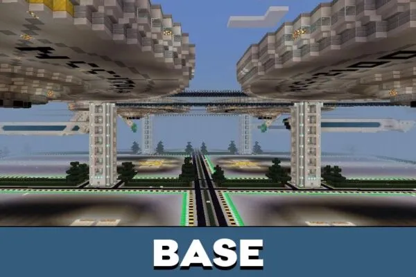 Base from Star Trek Map for Minecraft PE