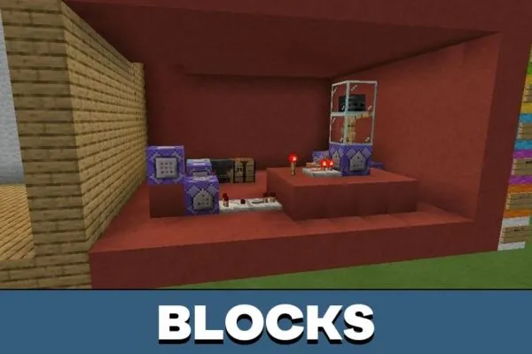 Blocks from MC Paint Map for Minecraft PE