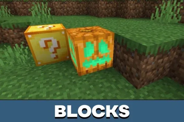 Blocks from Minesanity Mod for Minecraft PE