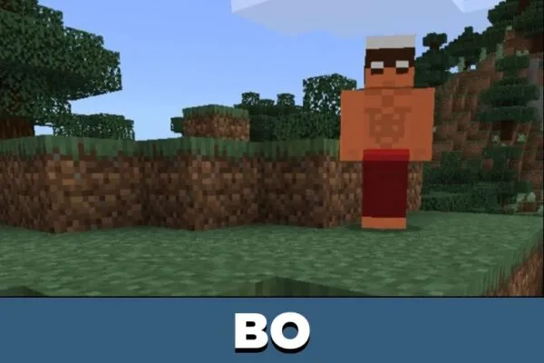 Bo from Brawl Stars Mod for Minecraft PE