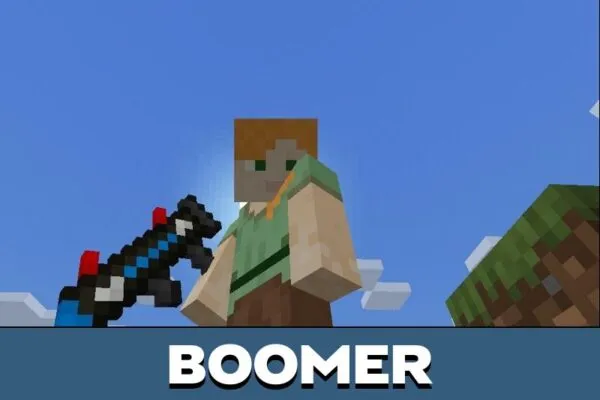 Boomer from Blaster Mod for Minecraft PE