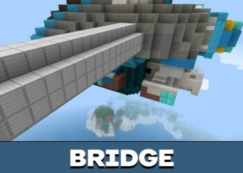 Bridge from Star Trek Map for Minecraft PE