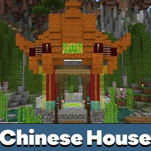 Chinese House Map for Minecraft PE