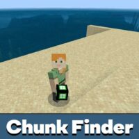Chunk Finder Mod for Minecraft PE