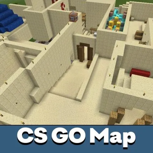 CS GO Map for Minecraft PE