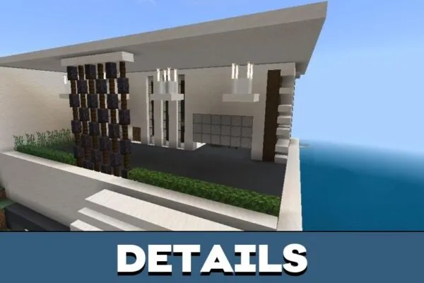 Details from Modern Mansion Map for Minecraft PE