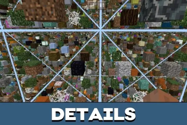 Details from Skygrid Map for Minecraft PE