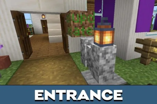 Entrance from Aphmau Map for Minecraft PE