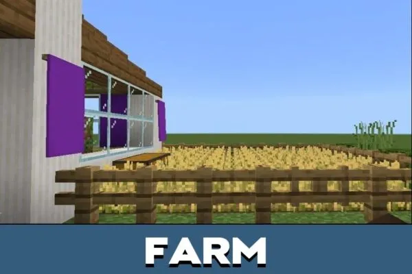 Farm from Aphmau Map for Minecraft PE