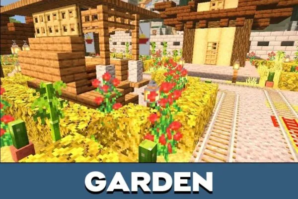 Garden from Japanese House for Minecraft PE